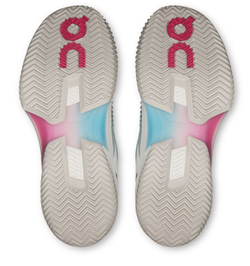 Женские Кроссовки теннисные On The Roger Pro Fire Clay - arctic/pink