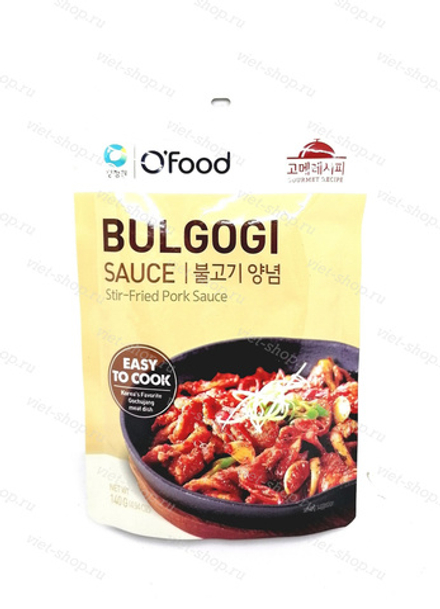 Маринад для свинины Bulgogi sauce, Daesang, 140 гр.