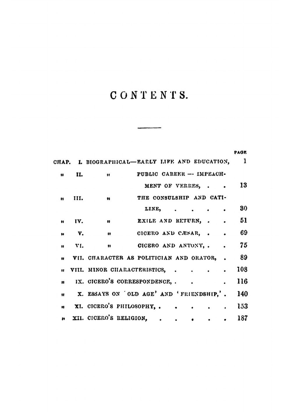 Cicero | William Lucas Collins