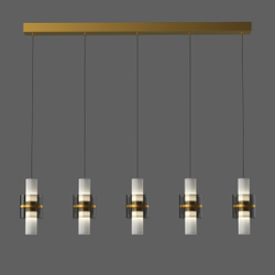 Подвесной светильник MD22001004-5A gold