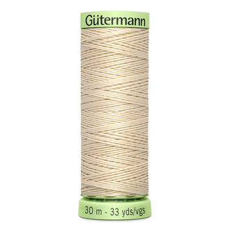 Нить Top Stitch 30/30 м для декоративной отстрочки, Gutermann, 169 пломбир