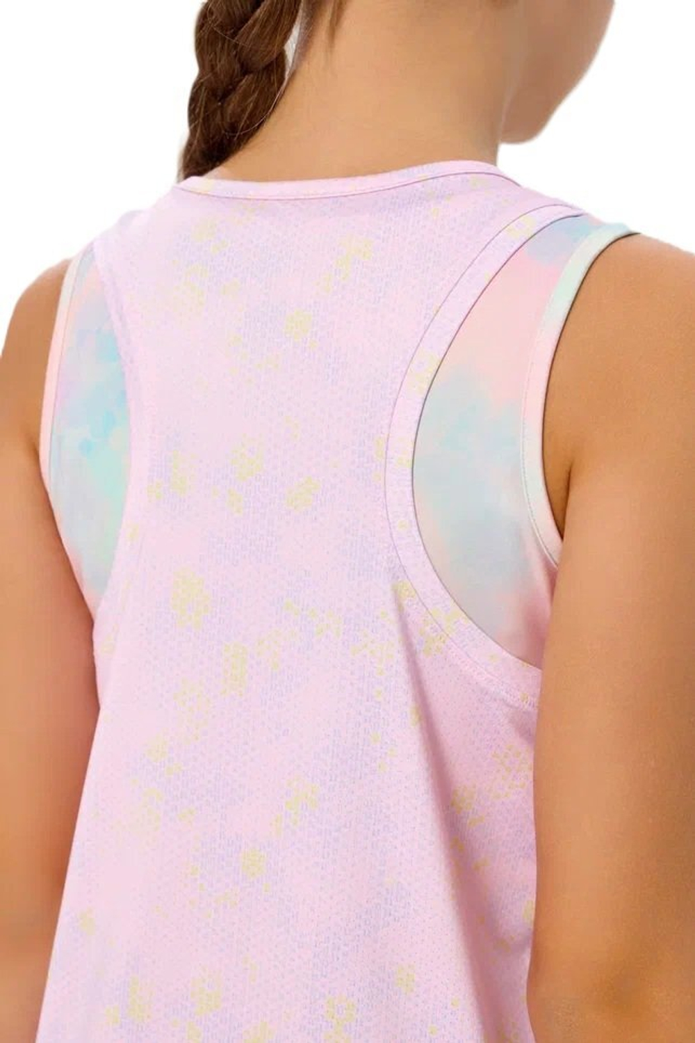 ОДЕЖДА ДЛЯ ТЕННИСА Девочки, Майка CHOUPETTE Спортивная .