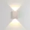 7106/2WL HIGHTECH ODL26 Настенный светильник светильник матовый никель/металл IP20 LED 2W 3000K 220V MAGNUM