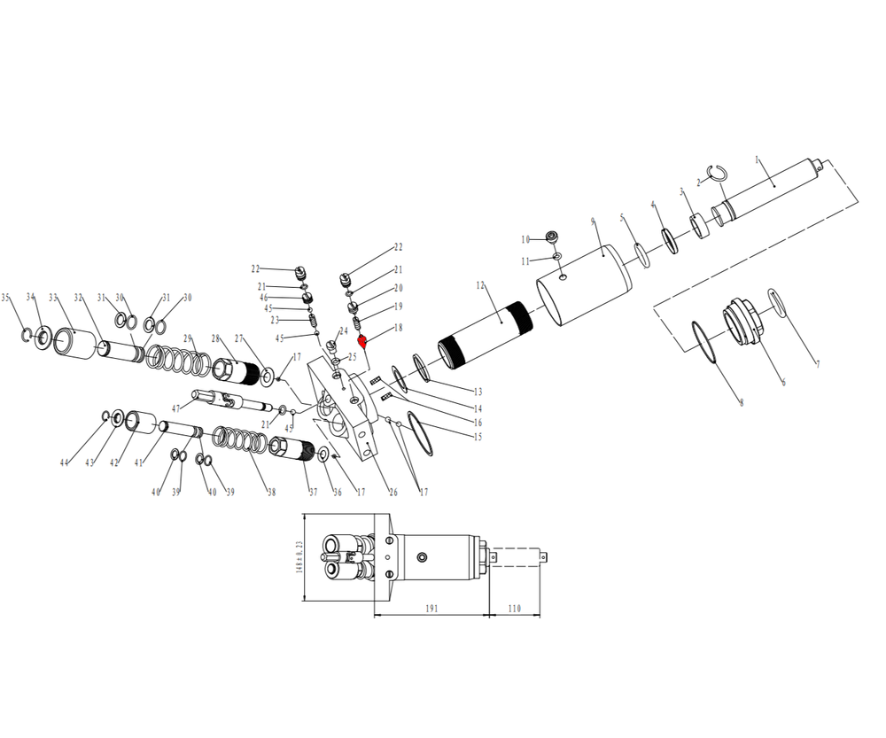 Конус упорный V3, V3LP (Cone resistant)