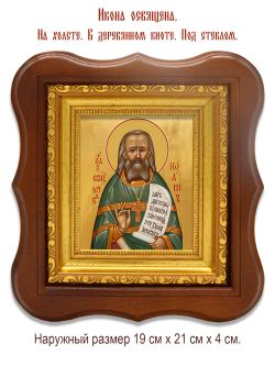 Иоанн Сперанский священномученик. Икона на холсте.