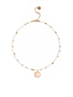 Чокер "Royal" из розового кварца Gold