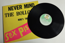 Винтажная виниловая пластинка LP Never Mind The Bollocks Here is The Sex Pistols (Germany 1987)