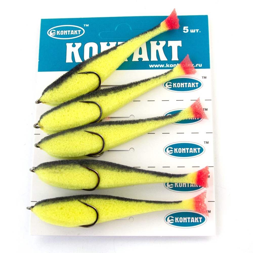 Поролоновая рыбка (двойник) Контакт (10см)