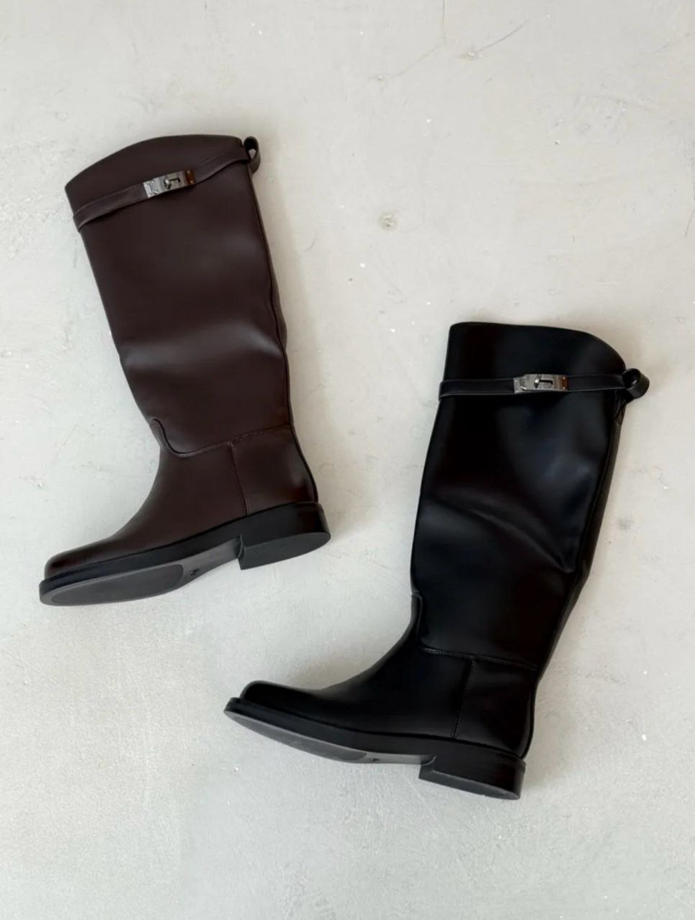 Сапоги, эко-кожа