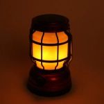 Фонарь туристический 2 режима (тёплый/холодный), 2*2 LED, регулятор яркости 10*15см,аккумуляторная батарея 1200mAh USB 1991