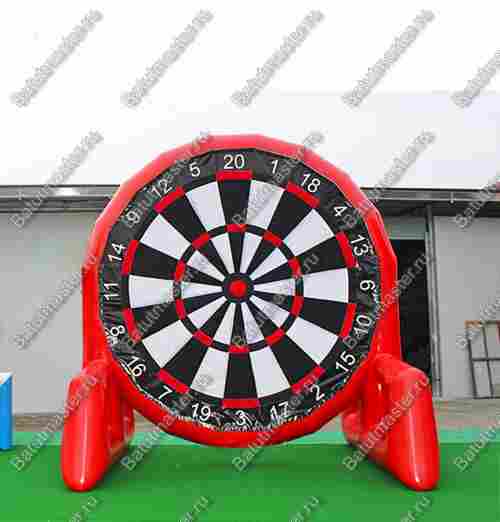 Надувной герметичный дартс «Средний» диаметр 3 м, размер 3×1,5×3 м