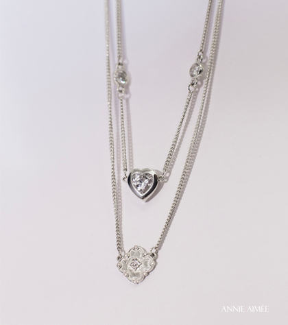 Колье Клевер Vintage