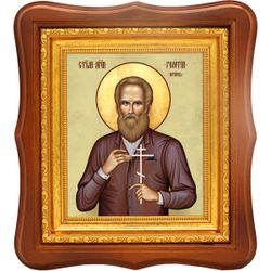 Георгий Юренев мученик. Икона на холсте.