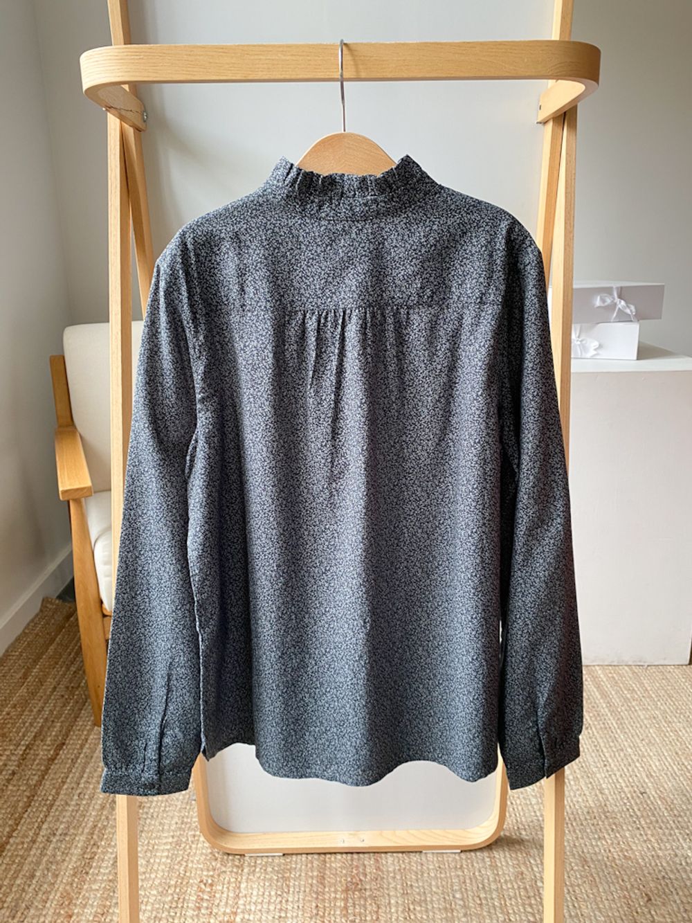 Новая хлопковая блузка Bonpoint, 152