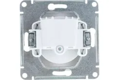 Розетка Systeme Electric ATLASDESIGN без заземления белая 35962