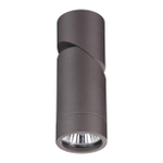 370590 OVER NT19 408 серебристый черный Накладной светильник IP20 GU10 50W 220-240V ELITE