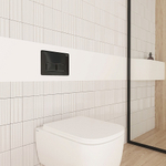 Клавиша смыва Unifix, Черный матовый