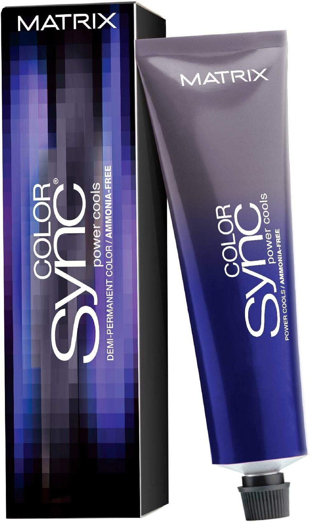 Matrix Краска для волос без аммиака SoColor Sync Pre-Bonded 7VA Средний Блондин перламутрово-пепельный, 90мл