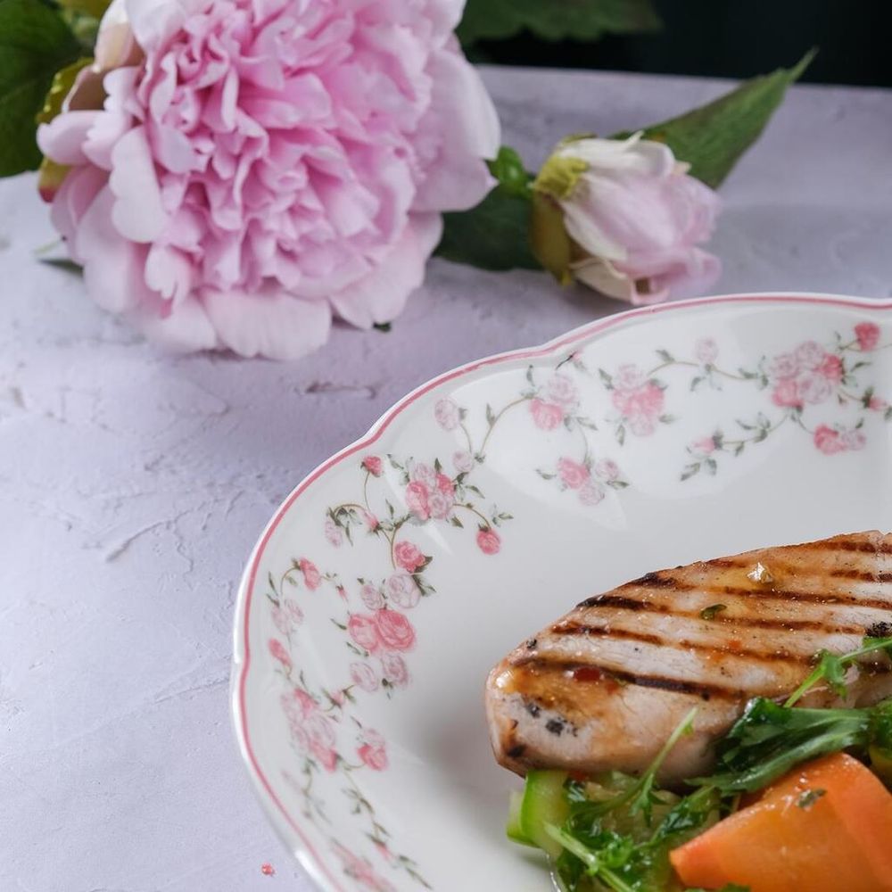 Салатник 1000 мл d 26 см h 4,5 см   Noble [6]