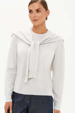 23376 Джемпер женский (светло-серый)