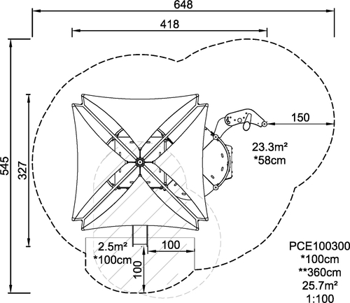 Джетситтер с навесом