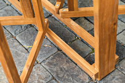 Стол из акации KARO овальный складной