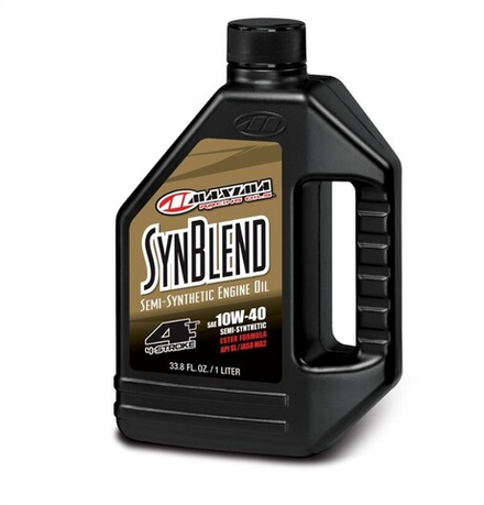 Масло 4т 10W-40 Maxima Syn Blend Ester 1л (полусинт)