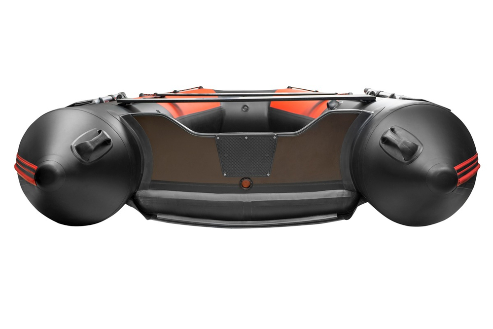 YACHTMAN-340 НДНД красный-черный + PARSUN T 9.9 (15) BMS (комплект лодка + мотор)