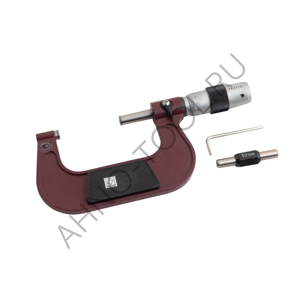 Микрометр МК  75-0.01 ГОСРЕЕСТР 89035-23 (микр.винт 8мм) ТОЧИНТЕХ