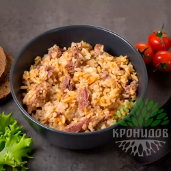 Консервы туристические Кронидов Каша рисовая с говядиной, 250 г