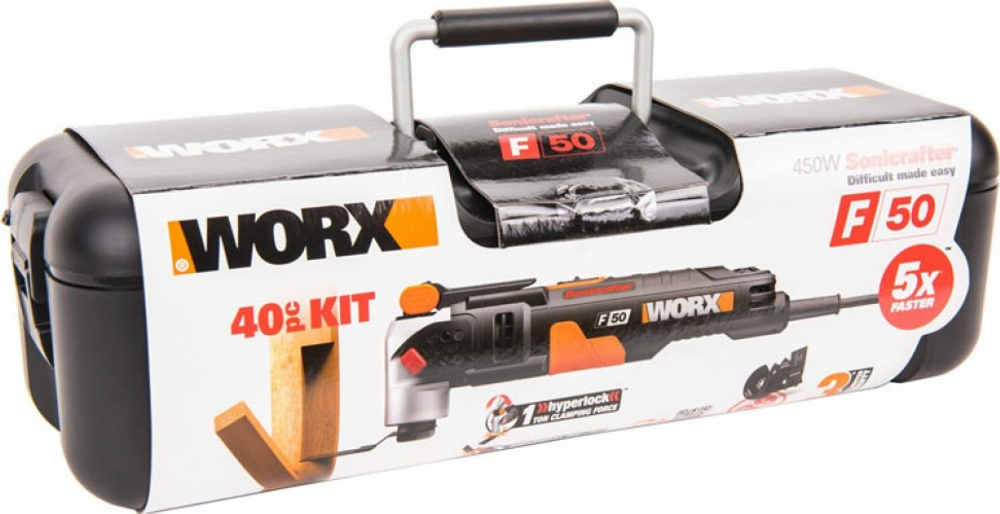 Многофункциональный инструмент сетевой Worx WX681 Sonicrafter SDS WX681