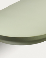 Комплект из 2 полок Arely из МДФ с зеленым лаковым покрытием, 35 см/55 см