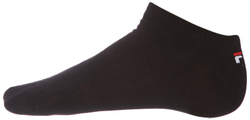 Теннисные носки Fila Invisible Socks 3P - black