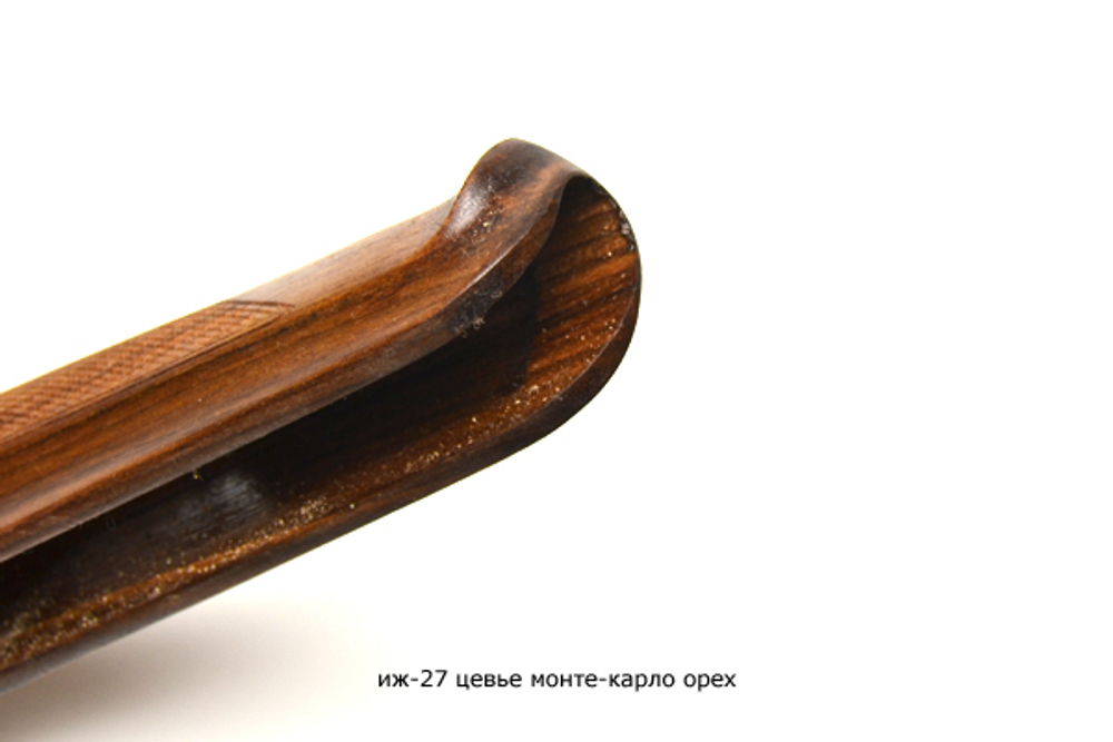 Приклад и цевье на ИЖ-27 Английская ложа Монте-Карло орех, после 88 года, 12 калибр