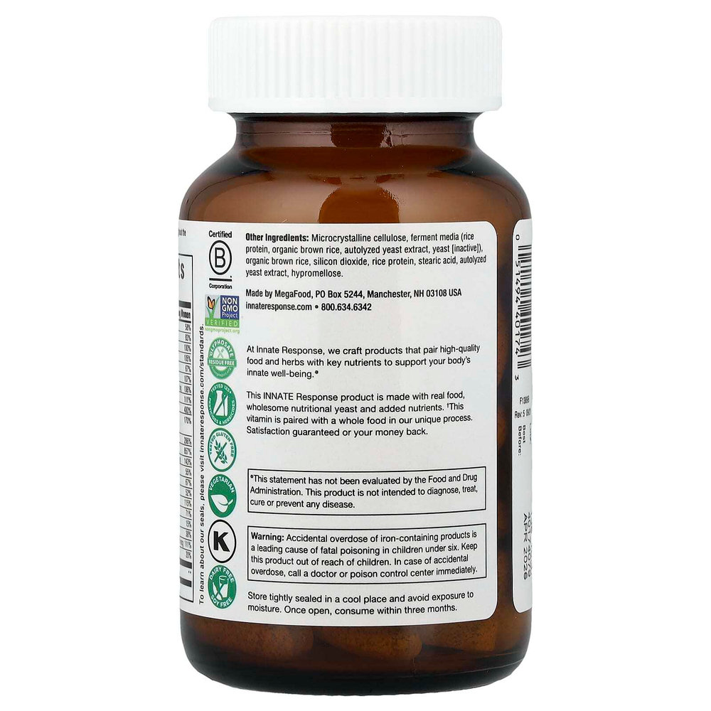 Innate Response Formulas, мультивитамины для Baby & Me™, 60 таблеток