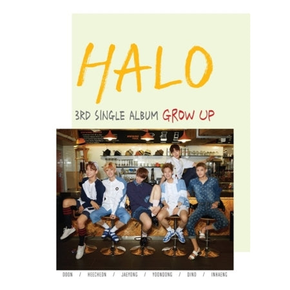 Альбом HALO - GROW UP 3rd Single Album