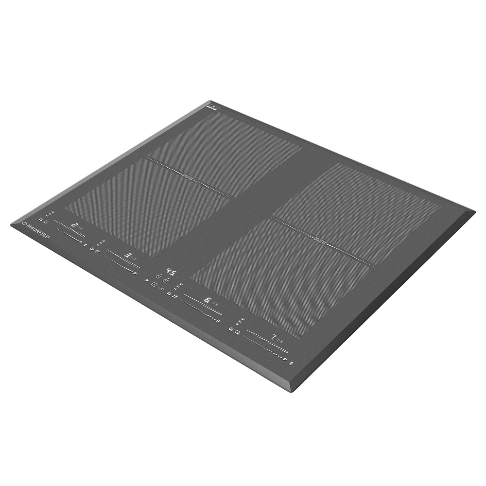 Индукционная варочная панель с двумя Flex Zone и Booster MAUNFELD CVI594SF2DGR