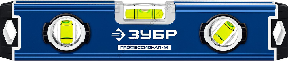 ЗУБР ПРОФЕССИОНАЛ-М, 230 мм, компактный усиленный магнитный уровень, Профессионал (34581-023)