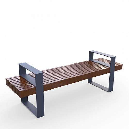 Лавка Ростов с подлокотниками