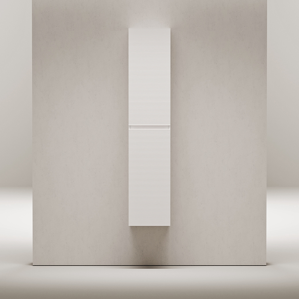 Шкаф-пенал Sancos Folk подвесной, Bianco 350х350х1650 мм