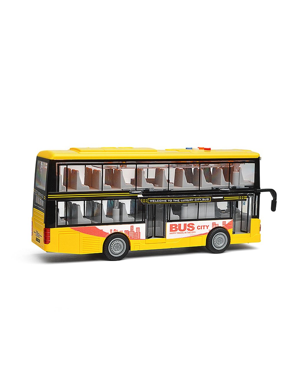 Машинка Автобус Городской со светом и звуком (JS123A)