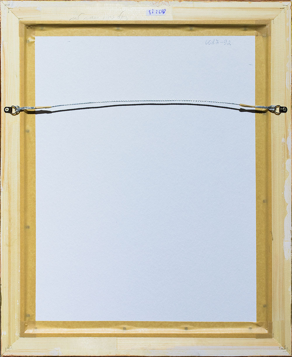 Гигошвили И. Иллюстрация к I и II Книгам Царств. Бумага, масляная пастель. 2020.