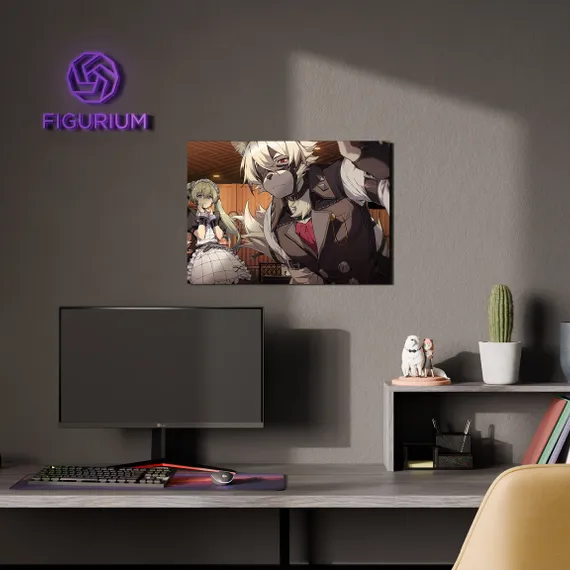 Постер Corin x Lycaon - Zenless Zone Zero