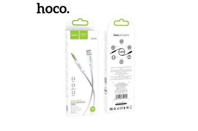 Кабель AUX Hoco UPA19 2m (Silver)