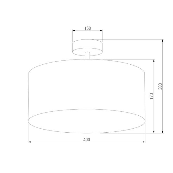 Потолочный светильник TK Lighting 4246 Rondo Black