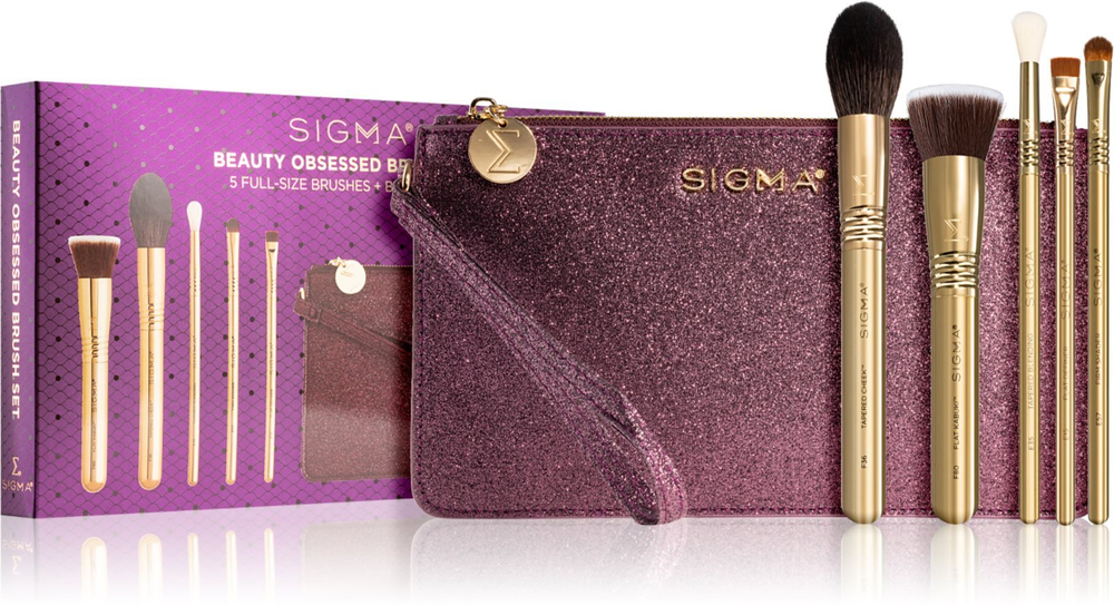 Sigma Beauty Beauty Obsessed Brush - набор кистей с косметикой /  5 шт.   / GTIN 811425034149