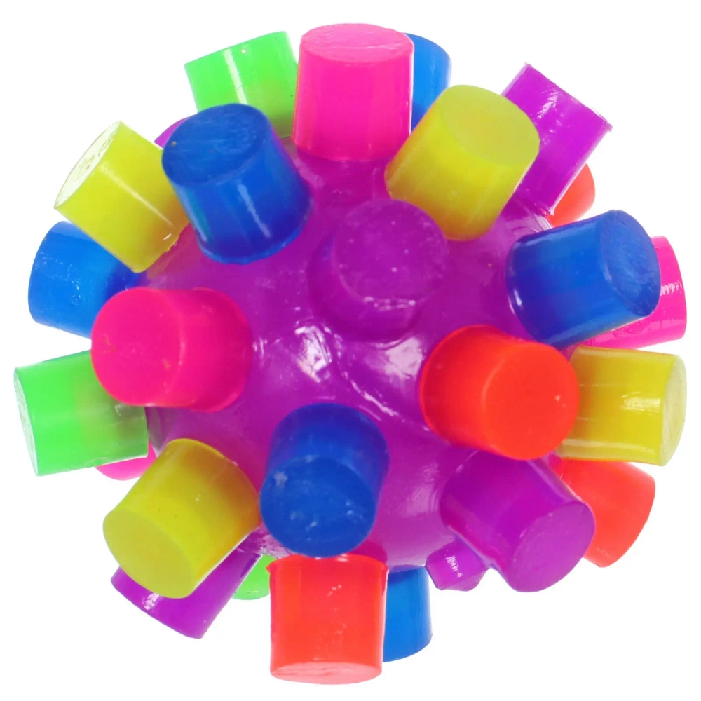 Мяч 6 см «Яркое веселье» попрыгун, с подсветкой