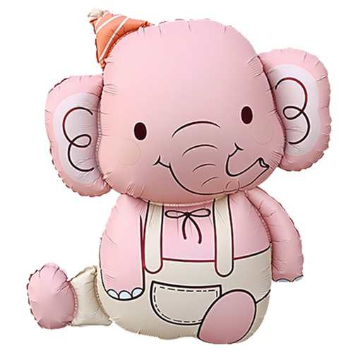 Фигура 35" Слоненок розовый ВЗ