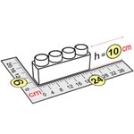 Элемент 24x6x10 см для GigaBloks 10"