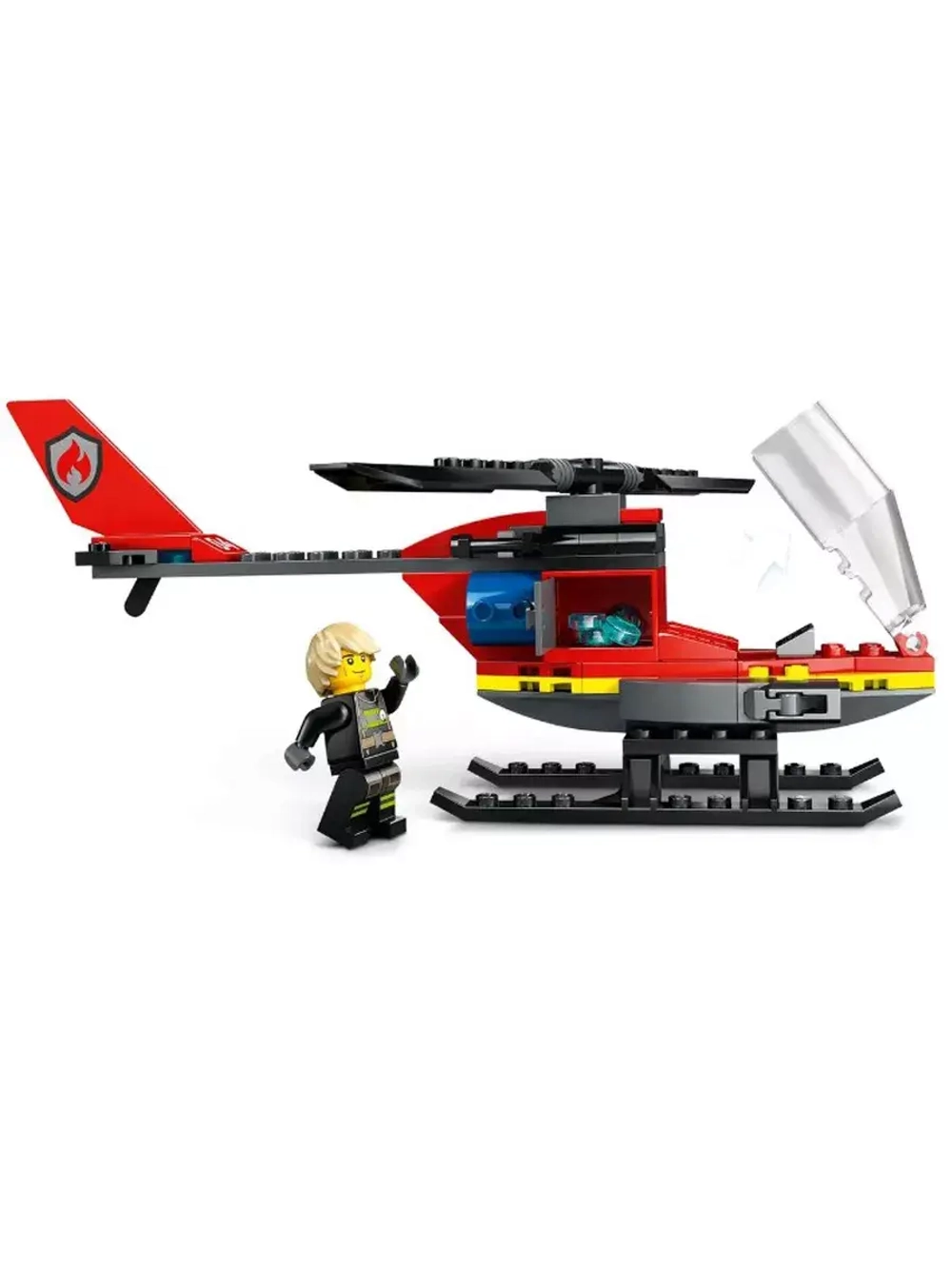 Лего Сити Пожарный вертолет 60411 Lego City
